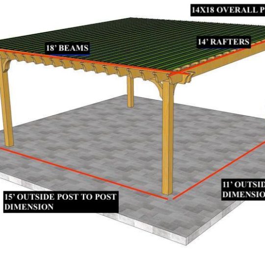Tom M 14'x18' Freestanding Big Kahuna PLUS - Image 1