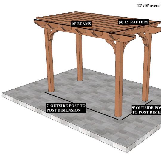 William G 12'x10' Big Kahuna Timber Frame - Image 1
