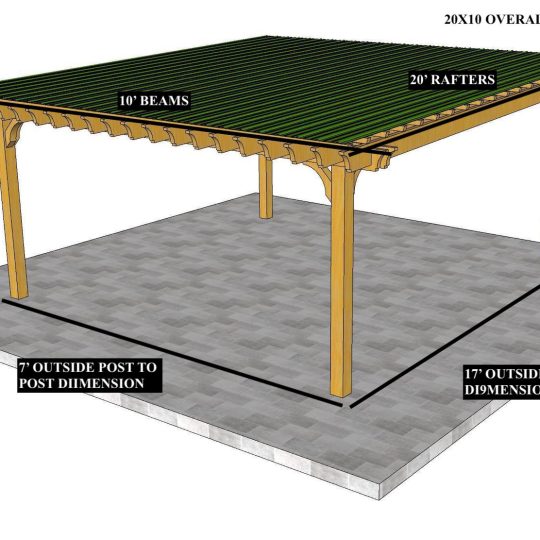 John S 20'x10' Custom Freestanding Big Kahuna PLUS - Image 1