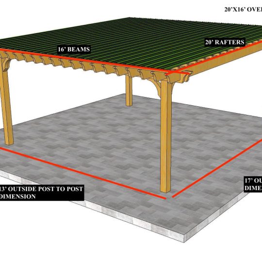 Ruben R 20'x16' Custom Freestanding Big Kahuna PLUS - Image 1