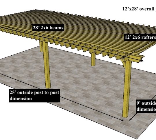 Tim P 12'x28' Custom Freestanding Big Kahuna Lite - Image 1