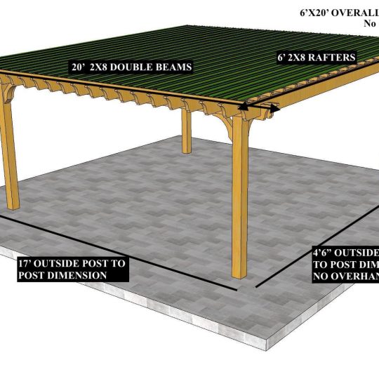 MIKE & TAMMY S 6'X20' Custom Freestanding Big Kahuna PLUS - Image 1