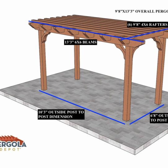 Ben A 9'8"x13'3" Custom Big Kahuna Timber Frame - Image 1