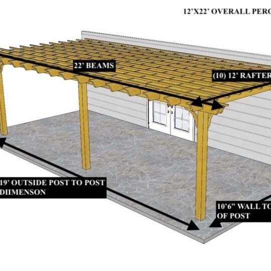 Devonte S 12'x22' Custom Attached Sombrero - Image 1